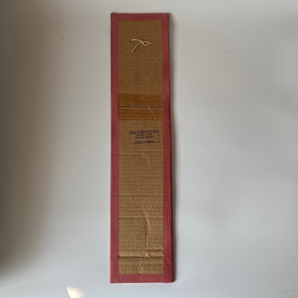 Vintage African REVERSE GLASS PAINT Stylized Tribal's Man Face Wall Art Rare Fin - Picture 6 of 8